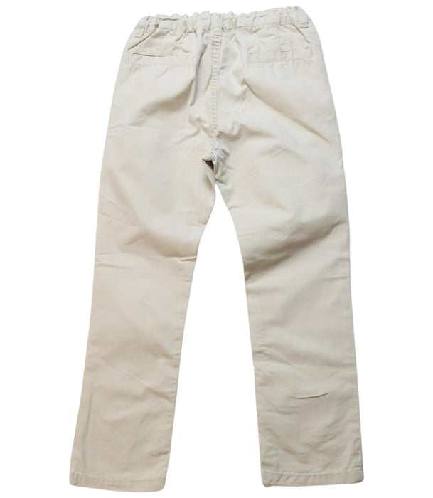 A Beige Casual Pants from Gingersnaps in size 4T for boy. (Back View)