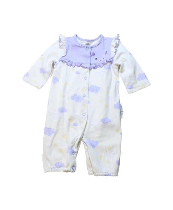 A Multicolour Long Sleeve Jumpsuits from Mides in size 3-6M for girl. (Front View)