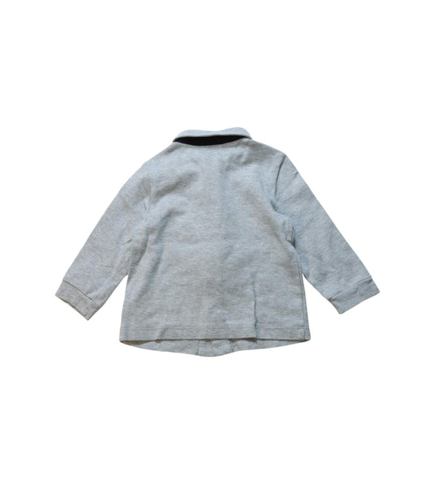 A Multicolour Long Sleeve Polos from Momonittu in size 3-6M for boy. (Back View)