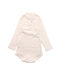 A White Long Sleeve Bodysuits from Petit Bateau in size 18-24M for girl. (Back View)
