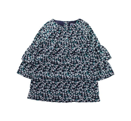 A Green Long Sleeve Dresses from Janie & Jack in size 3T for girl. (Front View)