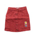 A Orange Mid Skirts from Catimini in size 6T for girl. (Front View)