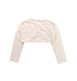 A White Cardigans from Mayoral in size 4T for girl. (Back View)