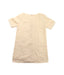 A Yellow Short Sleeve Dresses from Carrément Beau in size 4T for girl. (Back View)