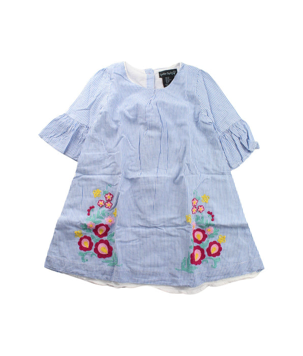 A Multicolour Short Sleeve Dresses from Cynthia Rowley in size 3T for girl. (Front View)