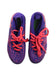 A Purple Cleats/Soccer Shoes from Adidas in size 9Y for boy. (Back View)