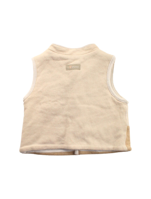 A Multicolour Sweater Vests from Natures Purest in size 3-6M for girl. (Back View)