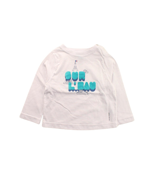 A Multicolour Long Sleeve T Shirts from Jacadi in size 12-18M for neutral. (Front View)