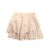 A White Short Skirts from Kingkow in size 8Y for girl. (Back View)