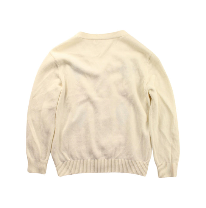 A Ivory Cardigans from Nicholas & Bears in size 4T for boy. (Back View)