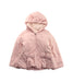 A Pink Lightweight Jackets from Absorba in size 4T for girl. (Front View)