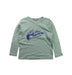 A Green Long Sleeve T Shirts from Bonpoint in size 3T for boy. (Front View)