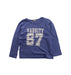 A Blue Long Sleeve T Shirts from Bonpoint in size 3T for boy. (Front View)