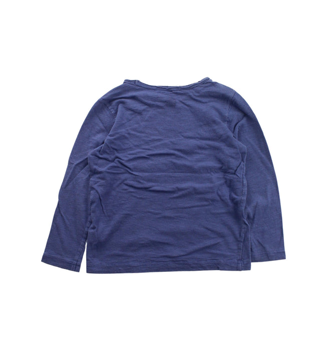 A Blue Long Sleeve T Shirts from Bonpoint in size 3T for boy. (Back View)