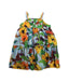 A Blue Sleeveless Dresses from Nanos in size 5T for girl. (Front View)