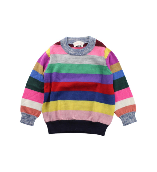 A Multicolour Knit Sweaters from Simple Kids in size 3T for neutral. (Front View)