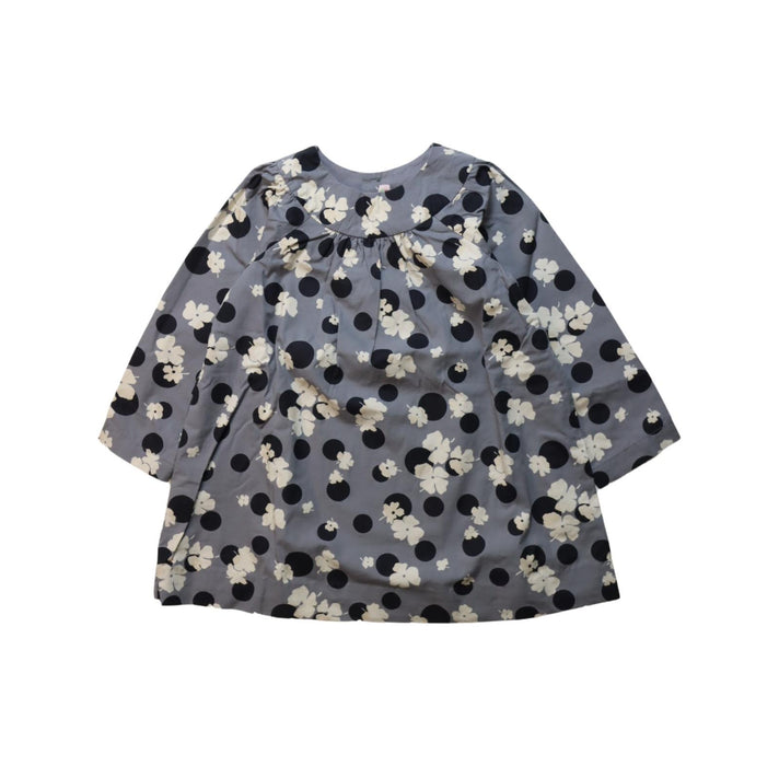 A Multicolour Long Sleeve Dresses from Bonpoint in size 2T for girl. (Front View)