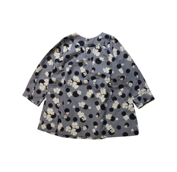 A Multicolour Long Sleeve Dresses from Bonpoint in size 2T for girl. (Back View)
