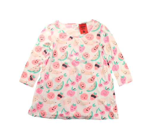 A White Long Sleeve Dresses from Seed in size 5T for girl. (Front View)