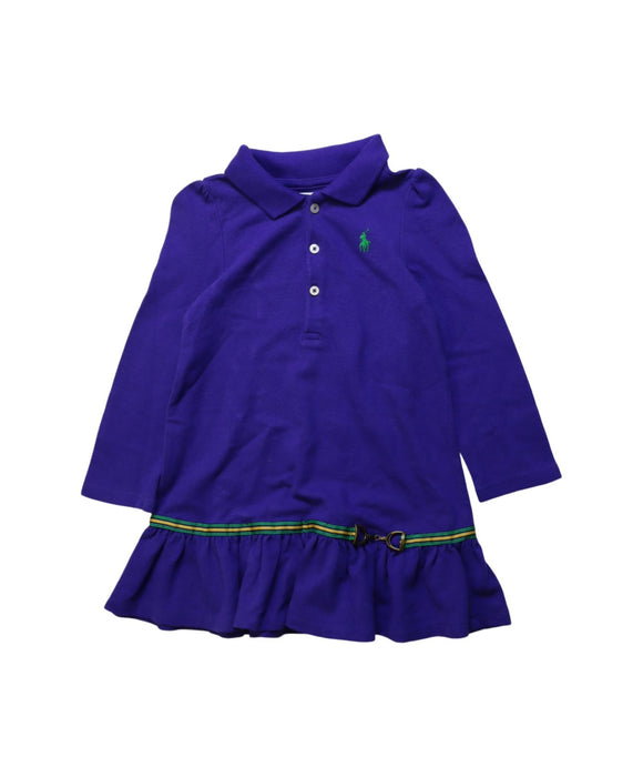 A Multicolour Long Sleeve Dresses from Ralph Lauren in size 18-24M for girl. (Front View)