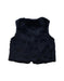 A Navy Dress Up Vests from Jacadi in size 4T for girl. (Back View)