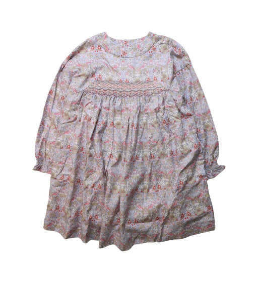 A Multicolour Long Sleeve Dresses from Bonpoint in size 8Y for girl. (Front View)