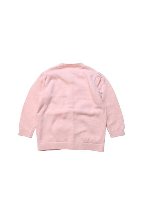 A Pink Cardigans from Seed in size 3-6M for girl. (Back View)