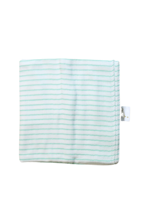 A Green Swaddles from Aden & Anais in size O/S for neutral. (Front View)