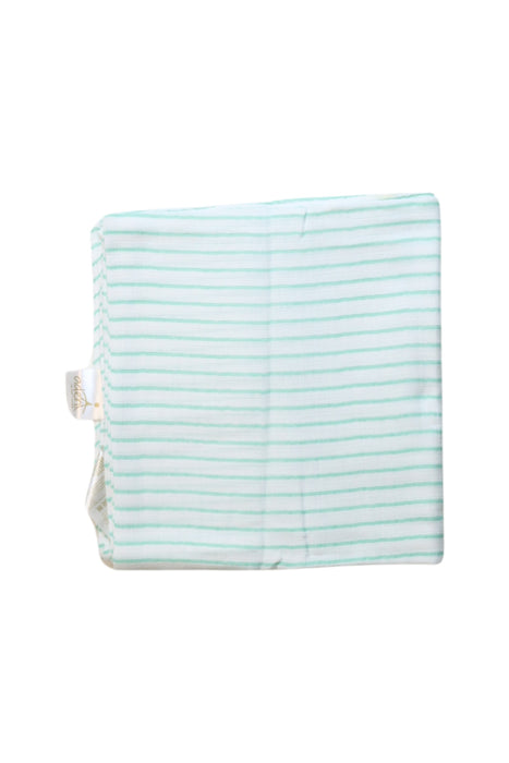 A Green Swaddles from Aden & Anais in size O/S for neutral. (Back View)