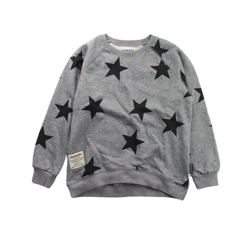 A Black Crewneck Sweatshirts from Nununu in size 6T for neutral. (Front View)