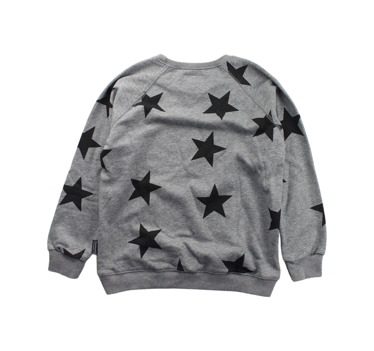 A Black Crewneck Sweatshirts from Nununu in size 6T for neutral. (Back View)