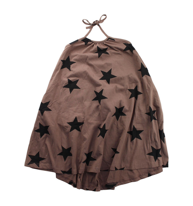 A Black Sleeveless Dresses from Nununu in size 6T for girl. (Front View)