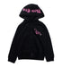 A Black Zippered Sweatshirts from New Era in size 5T for girl. (Front View)