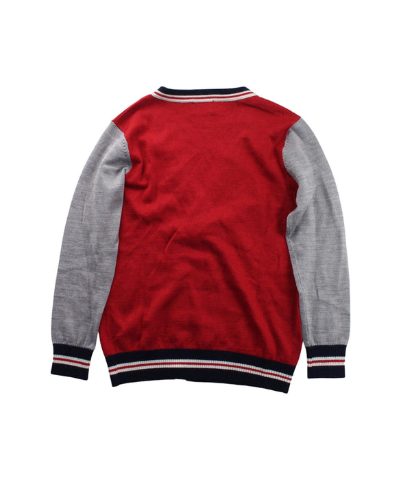 A Grey Cardigans from Nicholas & Bears in size 8Y for boy. (Back View)