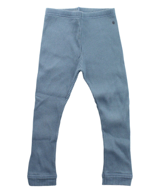 A Blue Leggings from Petit Bateau in size 3T for girl. (Front View)