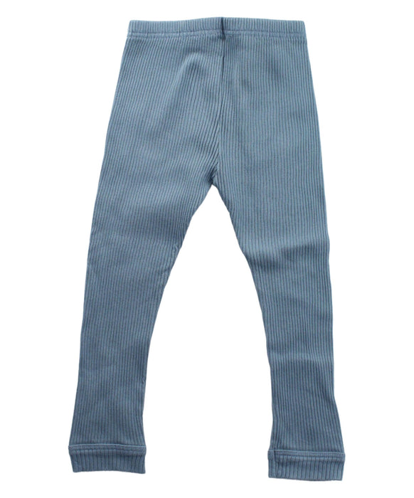 A Blue Leggings from Petit Bateau in size 3T for girl. (Back View)