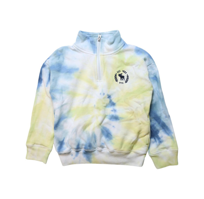 A Multicolour Zippered Sweatshirts from Abercrombie & Fitch in size 5T for neutral. (Front View)