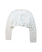 A White Cardigans from La Coqueta in size 8Y for girl. (Back View)