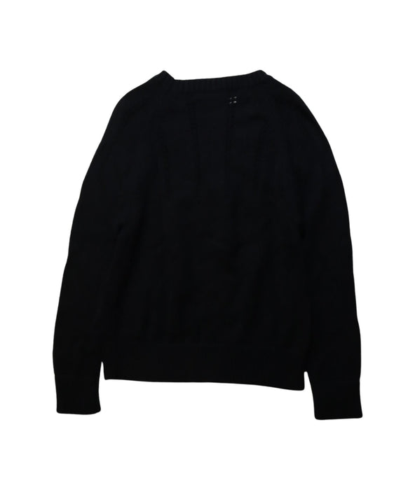 A Black Knit Sweaters from Bonpoint in size 8Y for neutral. (Back View)