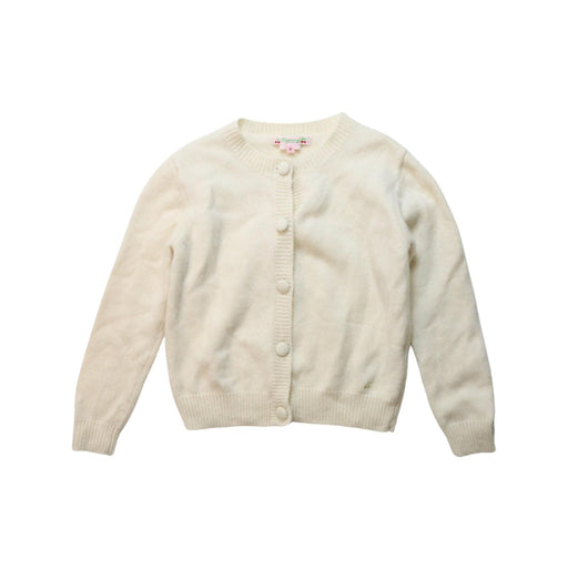 A Ivory Cardigans from Bonpoint in size 8Y for neutral. (Front View)