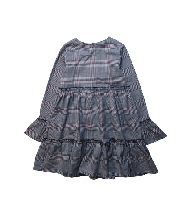 A Multicolour Long Sleeve Dresses from Mayoral in size 7Y for girl. (Front View)