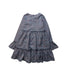 A Multicolour Long Sleeve Dresses from Mayoral in size 7Y for girl. (Back View)