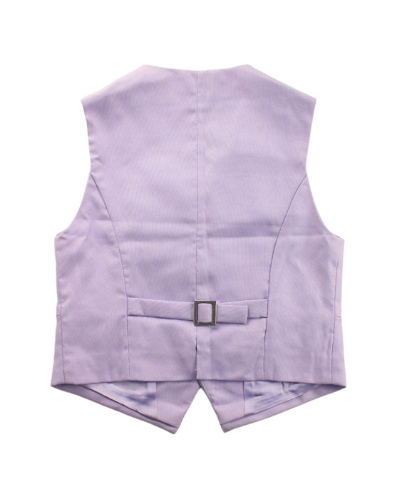 A Purple Suit Vests from Nicholas & Bears in size 6T for boy. (Back View)