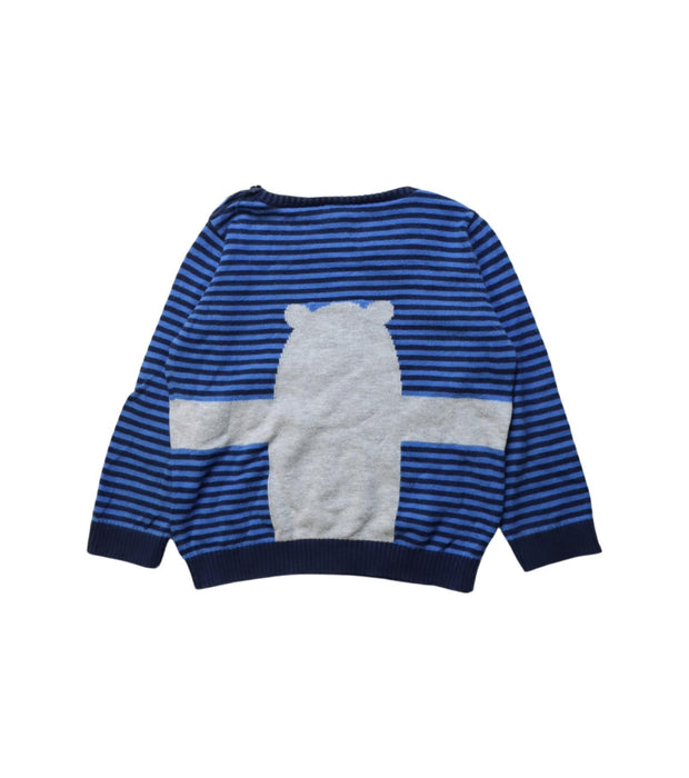 A Multicolour Crewneck Sweatshirts from Seed in size 18-24M for boy. (Back View)