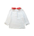 A Red Long Sleeve Tops from Janie & Jack in size 6T for girl. (Back View)