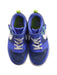 A Blue Sneakers from Nike in size 5T for boy. (Back View)