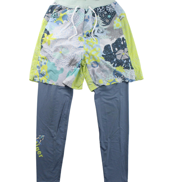 A Blue Shorts from Moody Tiger in size 10Y for girl. (Front View)