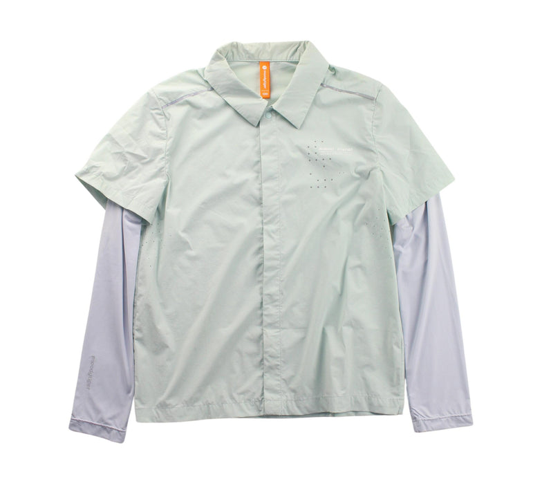 A Green Long Sleeve Shirts from Moody Tiger in size 6T for boy. (Front View)