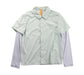 A Green Long Sleeve Shirts from Moody Tiger in size 6T for boy. (Front View)