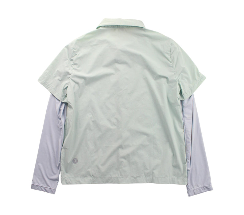 A Green Long Sleeve Shirts from Moody Tiger in size 6T for boy. (Back View)